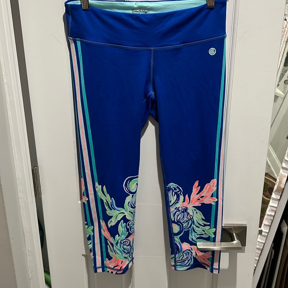 Lilly Pulitzer Luxletic Crop Leggings - Medium